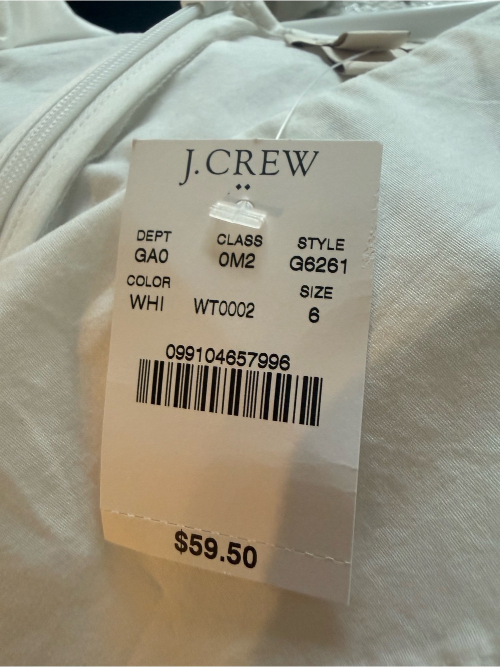 J. Crew White Sleeveless Ruffle V-Neck Tank - Picture 6 of 7